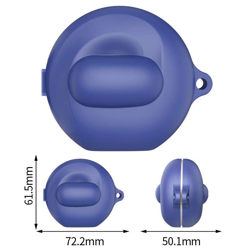 For Anker Soundcore V40i Wireless Earphone Silicone Protective Cover(Dark Green)