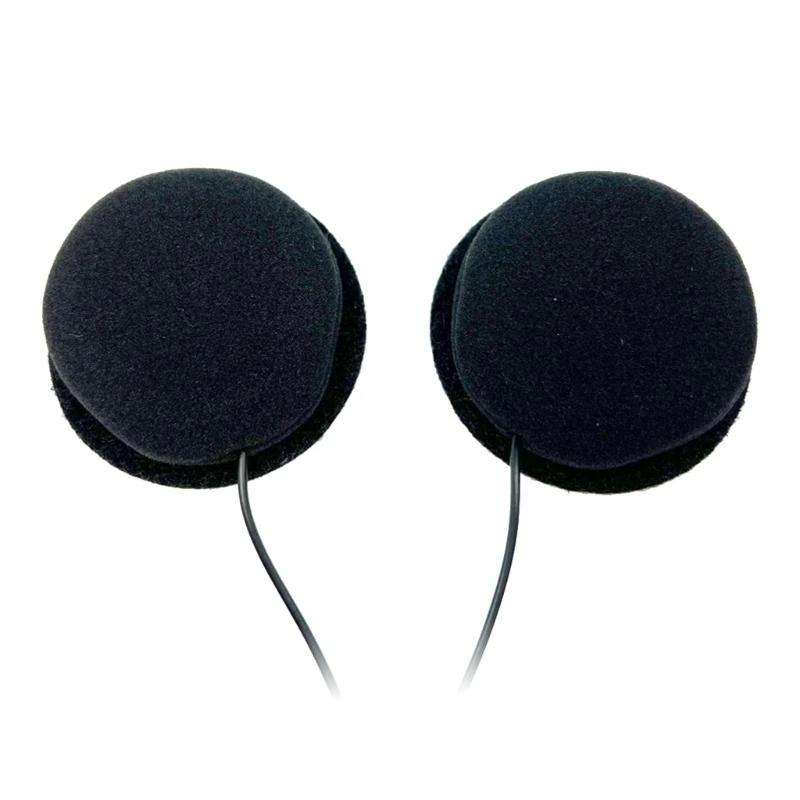 Type-C Elbow Motorcycle Half Helmet Intercom Headset Microphone(Black)