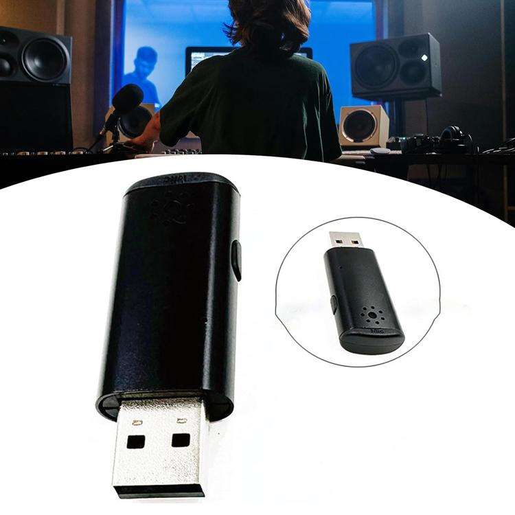 USB Interface Laptop Mini Microphone(Black)