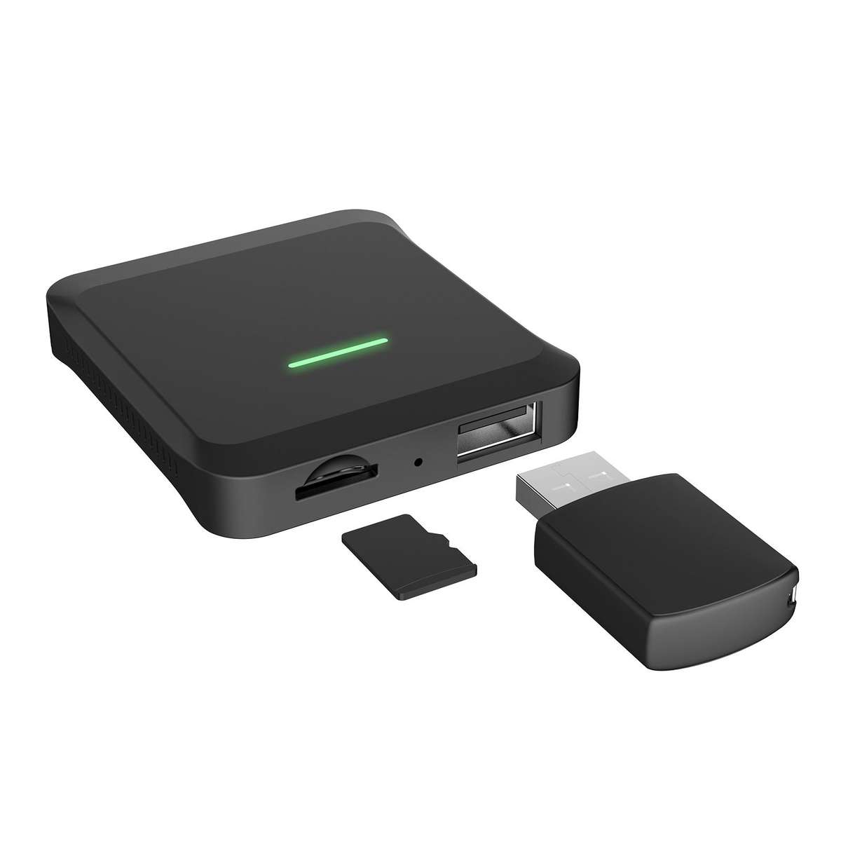 A113 Android 13 Wired CarPlay, Android Auto to Wireless Smart Box(Black)