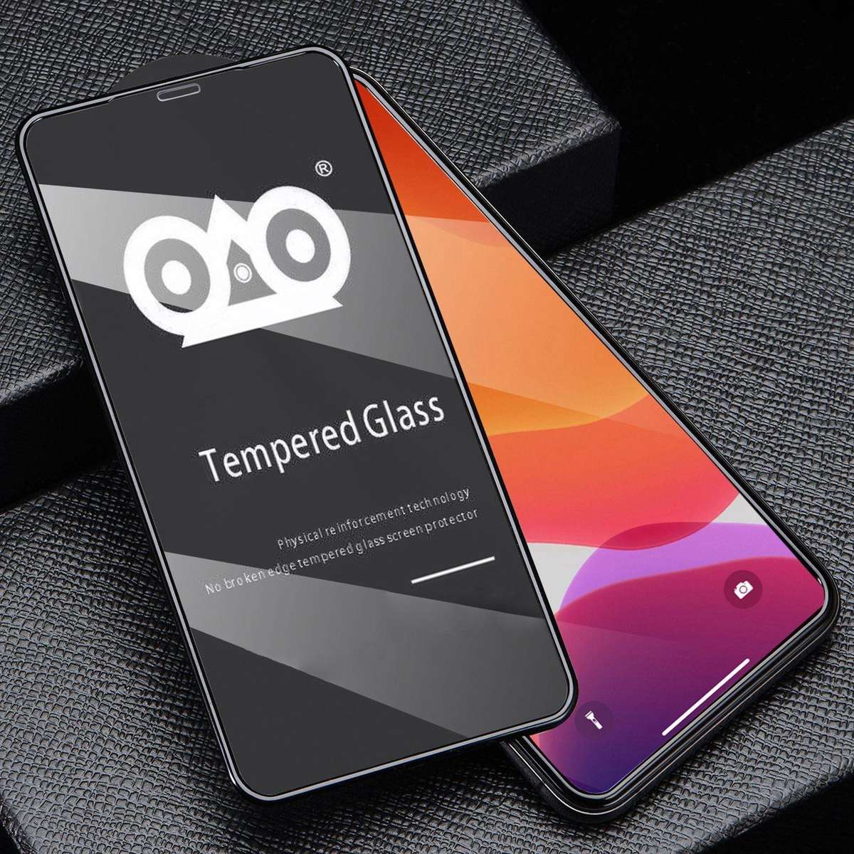For iPhone 16 / 15 Shockproof Anti-breaking Edge Airbag Tempered Glass Film