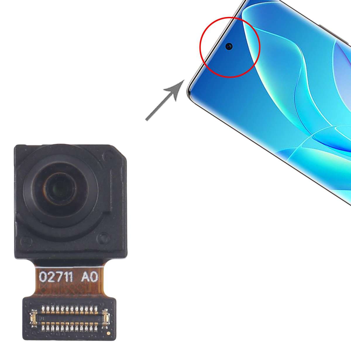 For Honor 60 Pro Original Front Facing Camera