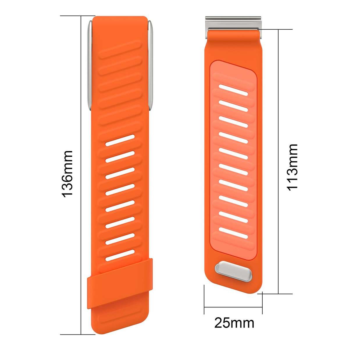 For WHOOP 5.0 Regular Silicone Sports Watch Band(Starlight)