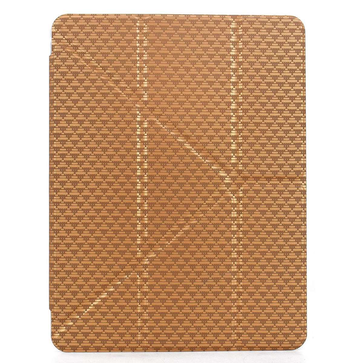 For Xiaomi Pad 7 / 7 Pro Y-Fold Pyramid Texture Smart Leather Tablet Case(Gold)