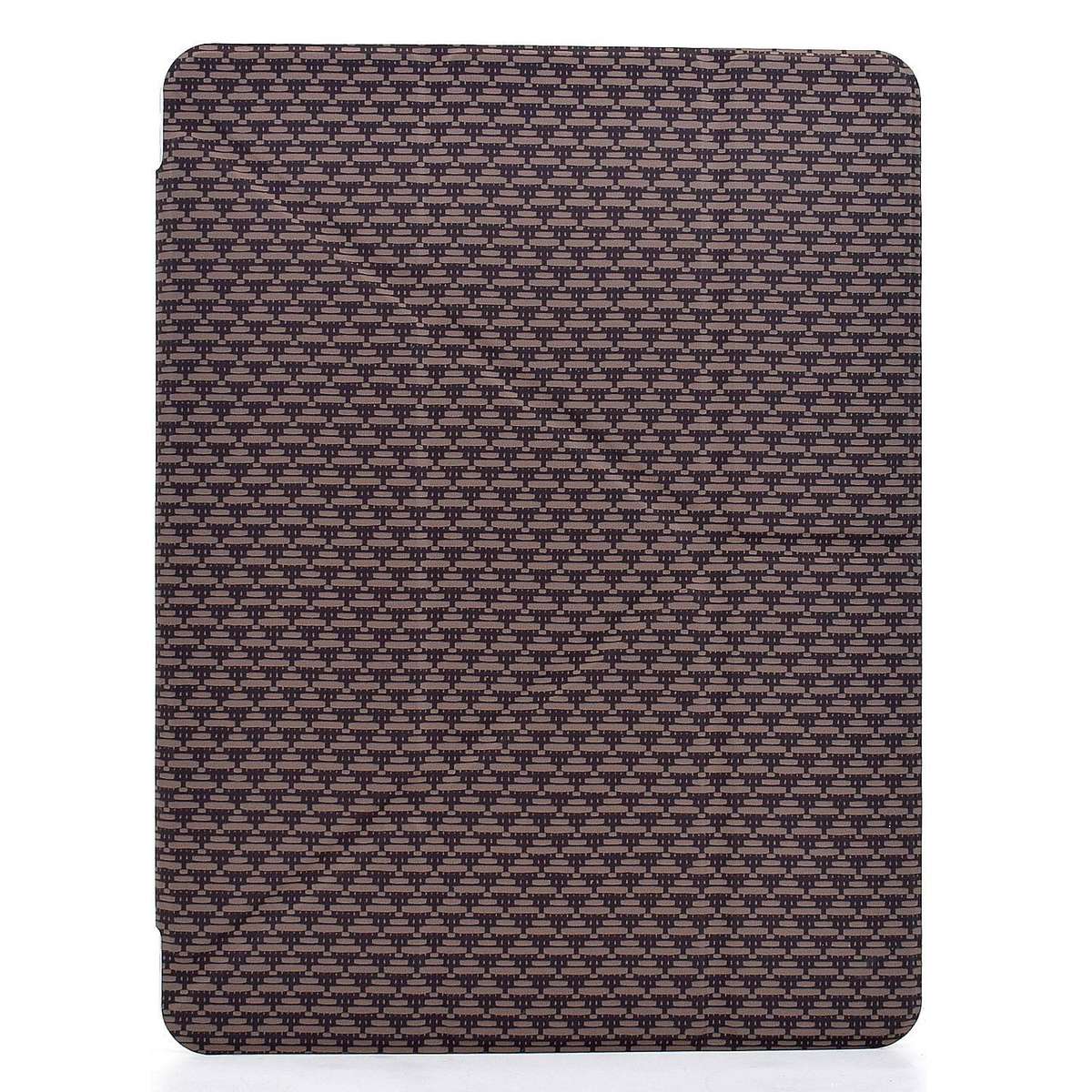 For Xiaomi Pad 7 / 7 Pro Y-Fold Pyramid Texture Smart Leather Tablet Case(Brown)