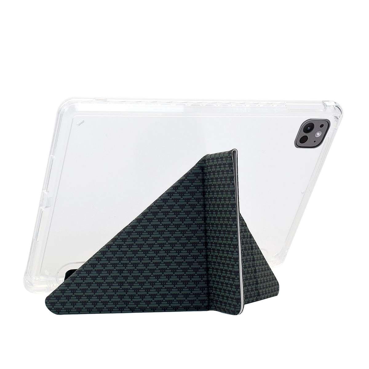 For Xiaomi Pad 7 / 7 Pro Y-Fold Pyramid Texture Smart Leather Tablet Case(Green)