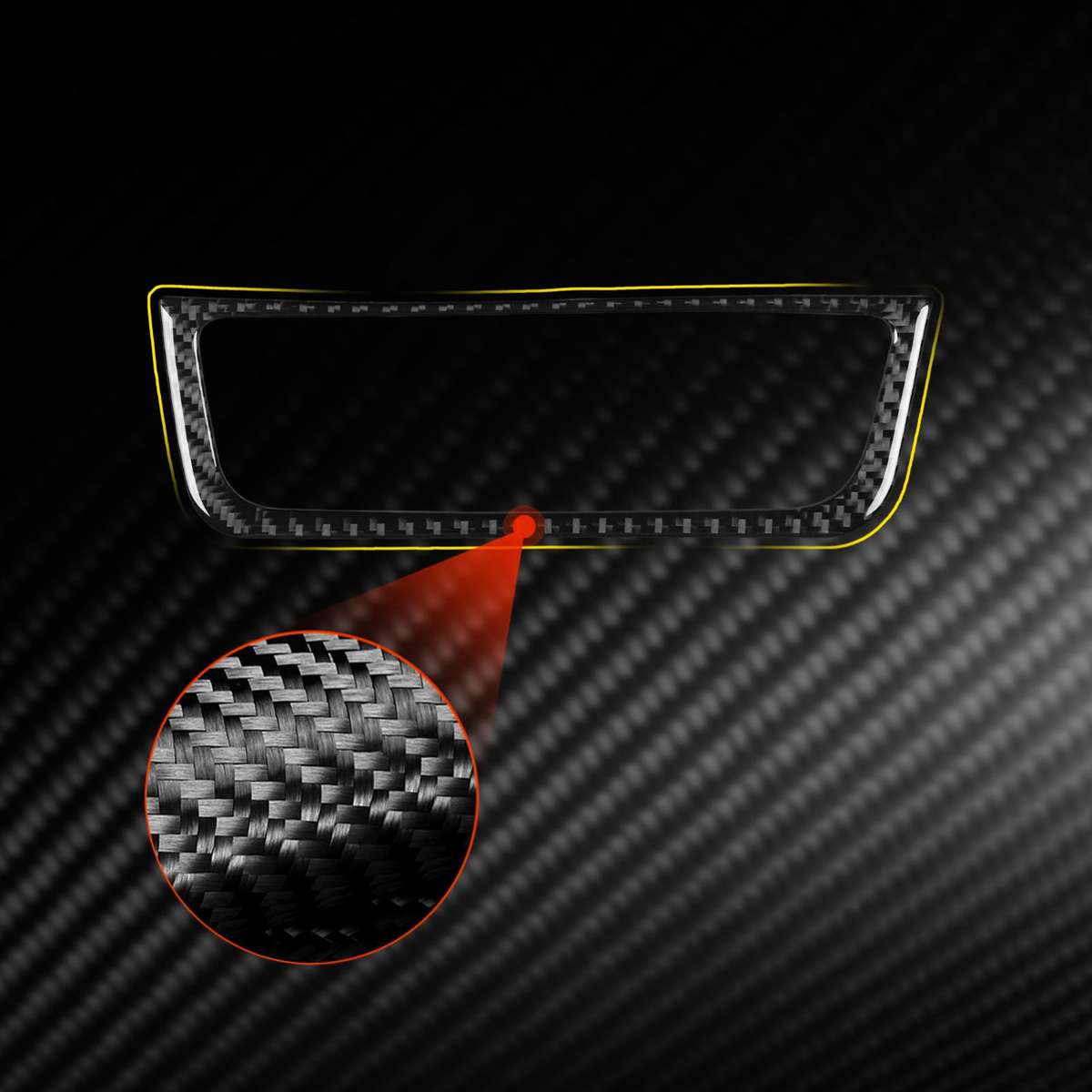 Carbon Fiber Car Air Conditioner Switch Panel B Decorative Sticker for SEAT Ibiza 2009-2014, Left...