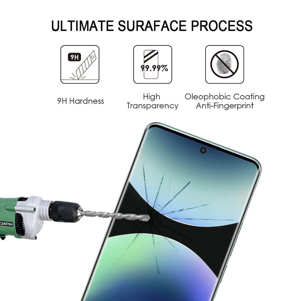 For Xiaomi Redmi Note 14 Pro 5G / 4G 25pcs Full Glue 9H HD 3D Curved Edge Tempered Gla ... (Black)