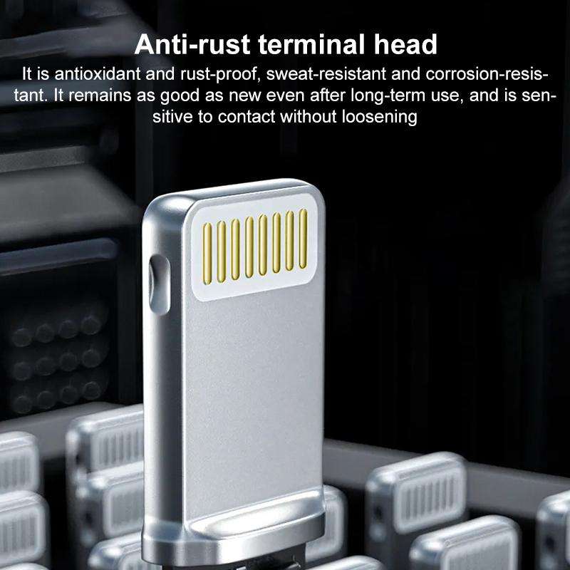 ZGA CB02 2.4A USB to 8 Pin Charging Data Cable, Length:1m(White)