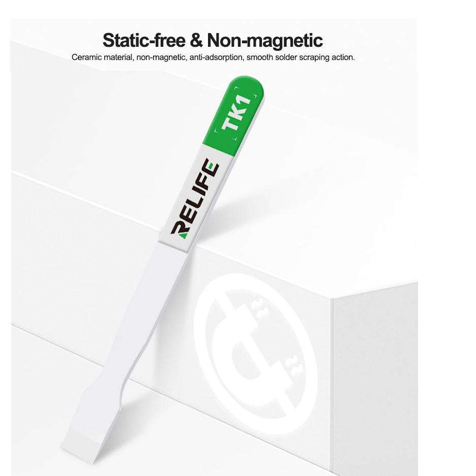 Relife TK1 Non-magnetic Anti-static Ceramic Scraper