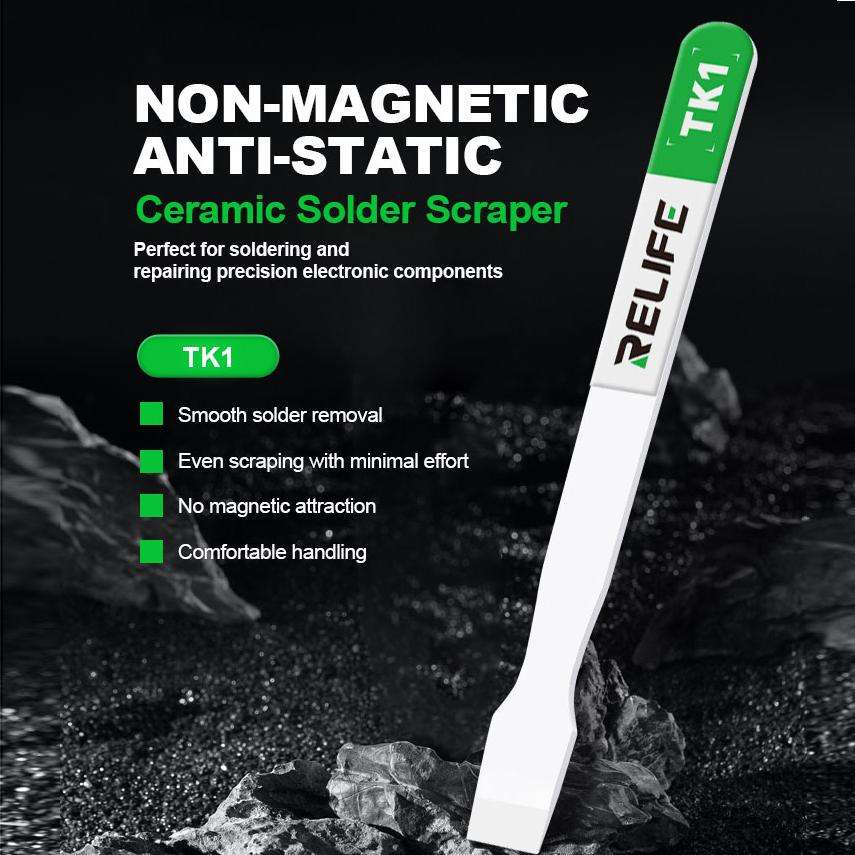 Relife TK1 Non-magnetic Anti-static Ceramic Scraper