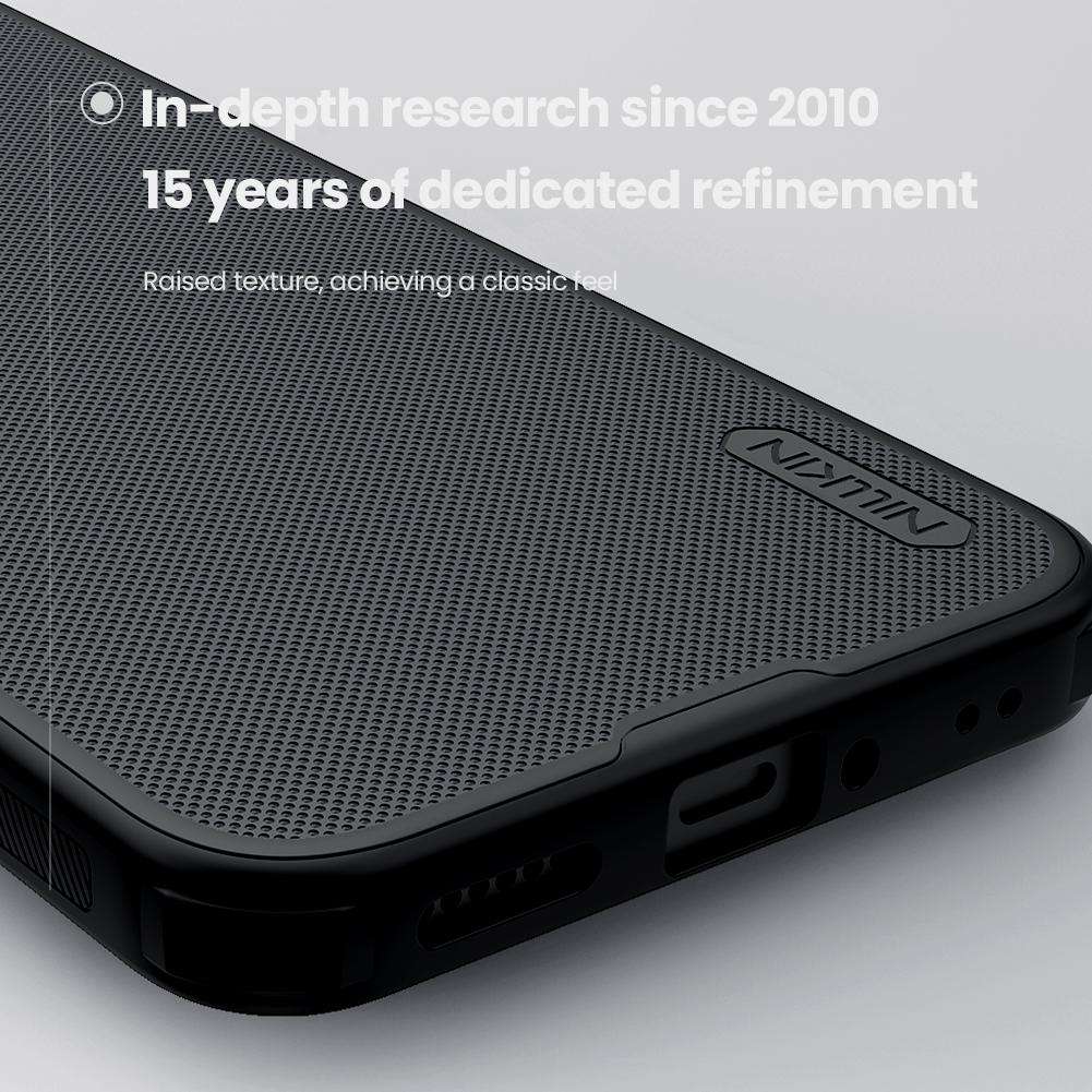 For Xiaomi 15T Pro 5G NILLKIN Frosted Shield Pro PC + TPU Phone Case(Black)