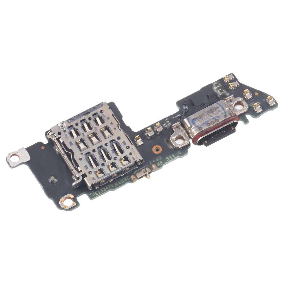 For OPPO Reno13 Pro 5G CPH2697 Original Disassembled Charging Port Board With SIM Card Holder Sock