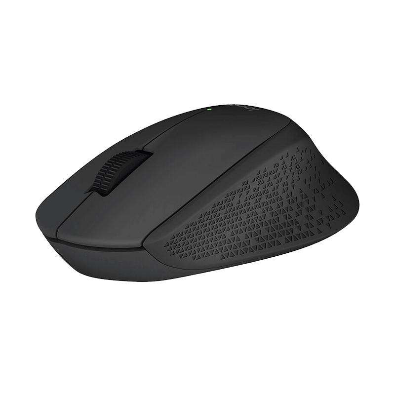 Logitech M275 1000dpi 2.4GHz Wireless Mouse with USB(Black)