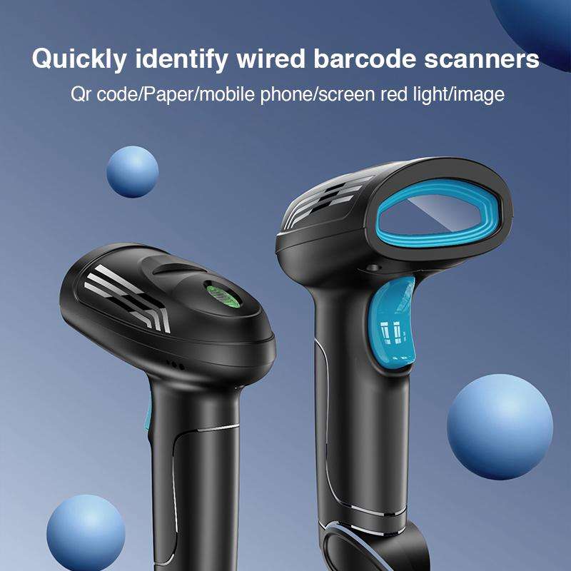 Yesido EC21 1D / 2D Wired Barcode Scanner(Black)