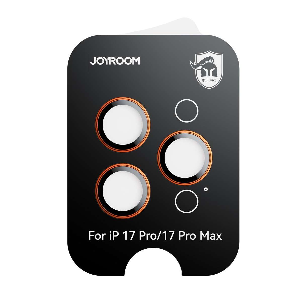 For iPhone 17 Pro / 17 Pro Max JOYROOM Knight Series 9H HD Lens Protective Film(Orange)