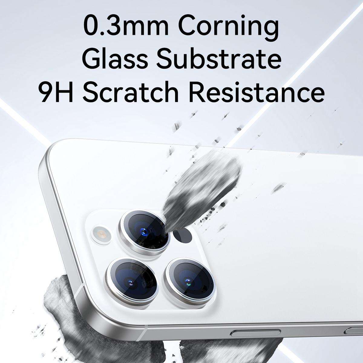 For iPhone 17 Pro / 17 Pro Max JOYROOM Knight Series 9H HD Lens Protective Film(Orange)