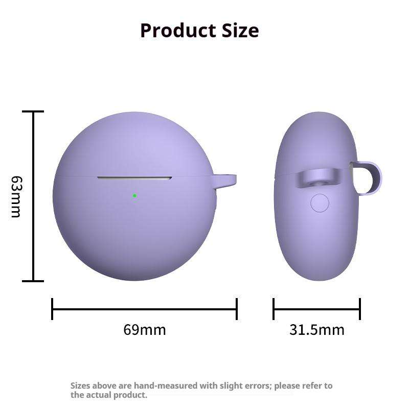For Huawei FreeBuds 7i One-piece Wireless Earphone Silicone Protective Case(Red)