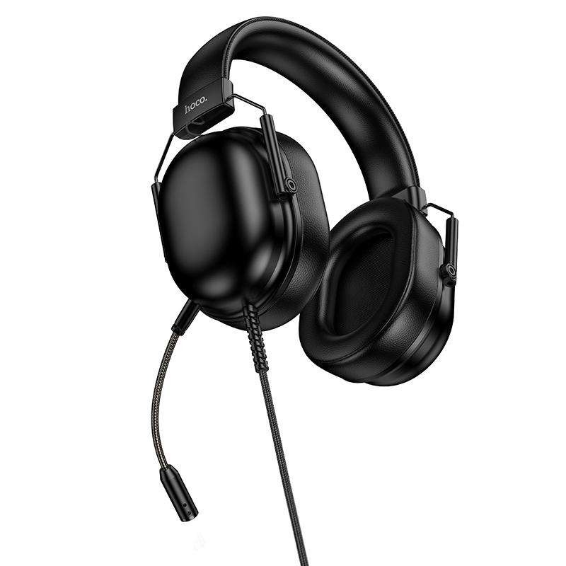 hoco W113 Dynamic Wired USB7.1 Channel Gaming Headset(Black)