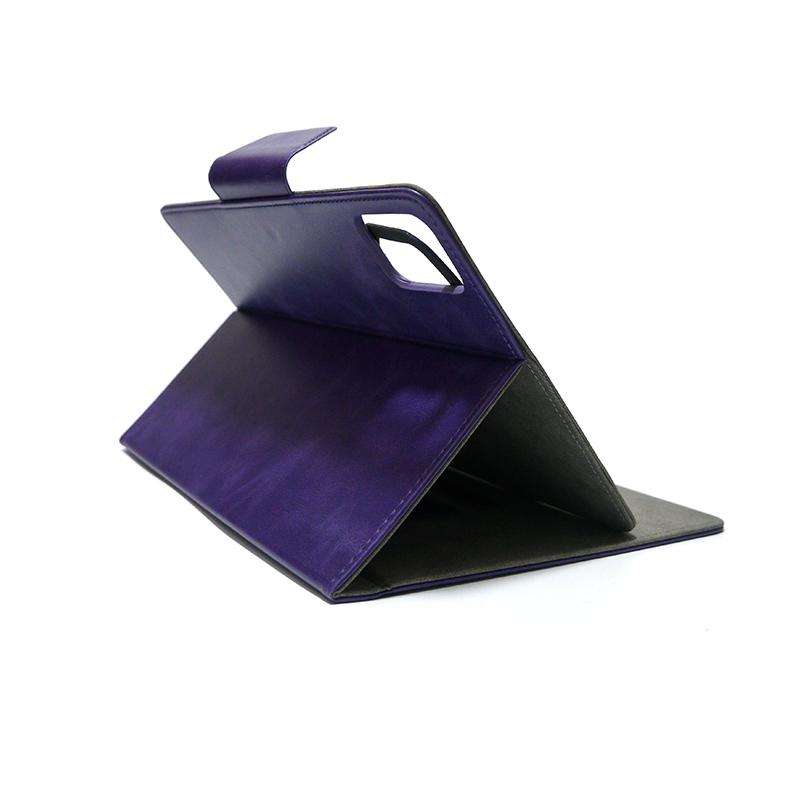 10 inch Buckle Silicone Crazy Horse Pattern Leather Tablet Case(Black)