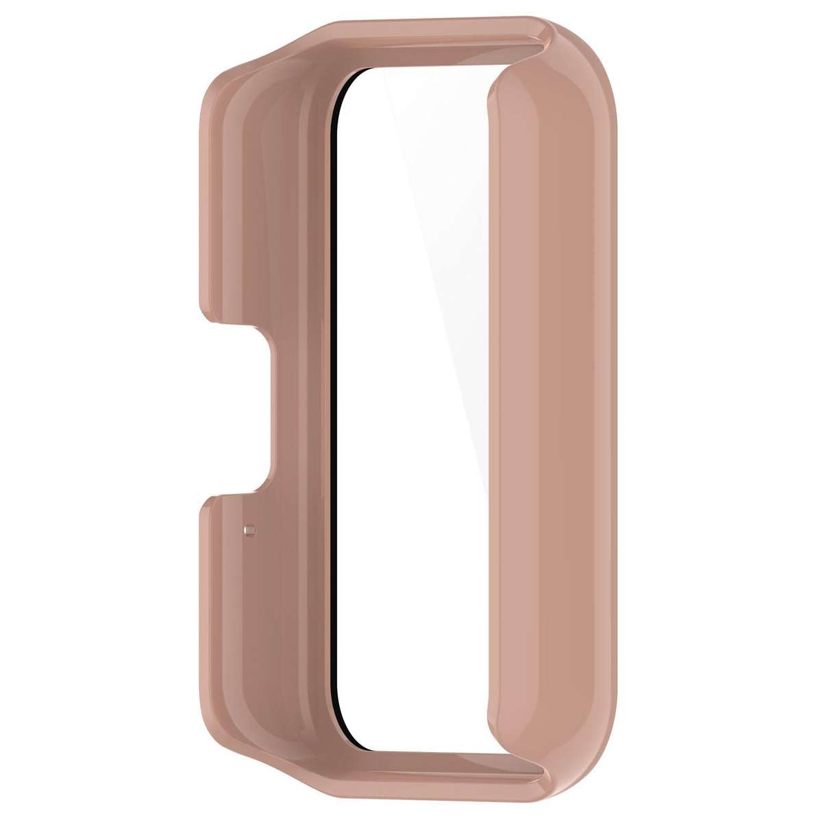 For Samsung Galaxy Fit3 xDfind Tempered Film Integrated PC Watch Protective Cover(Pink)
