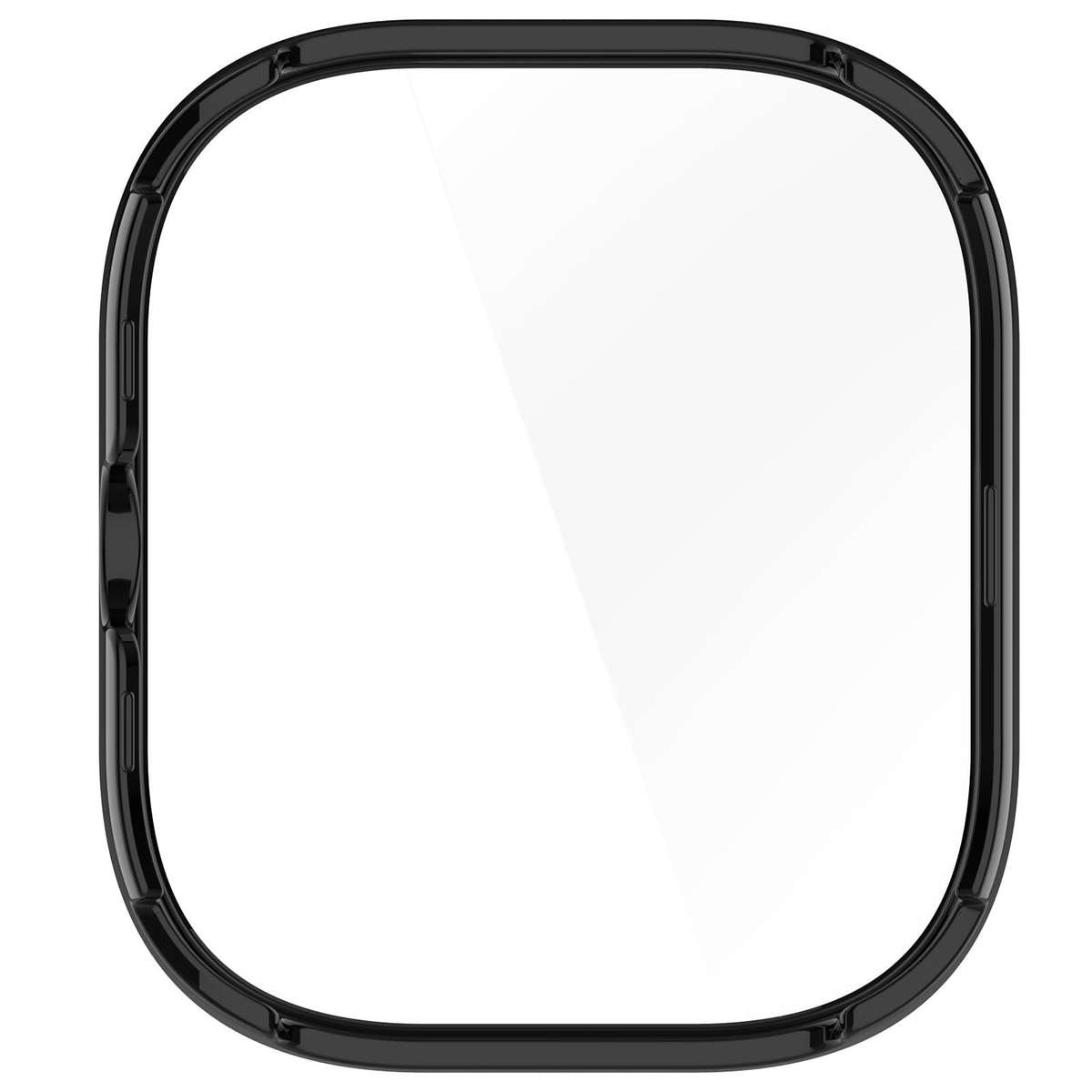 For Redmi Watch 4 xDfind Tempered Film Integrated PC Watch Protective Cover(Black)