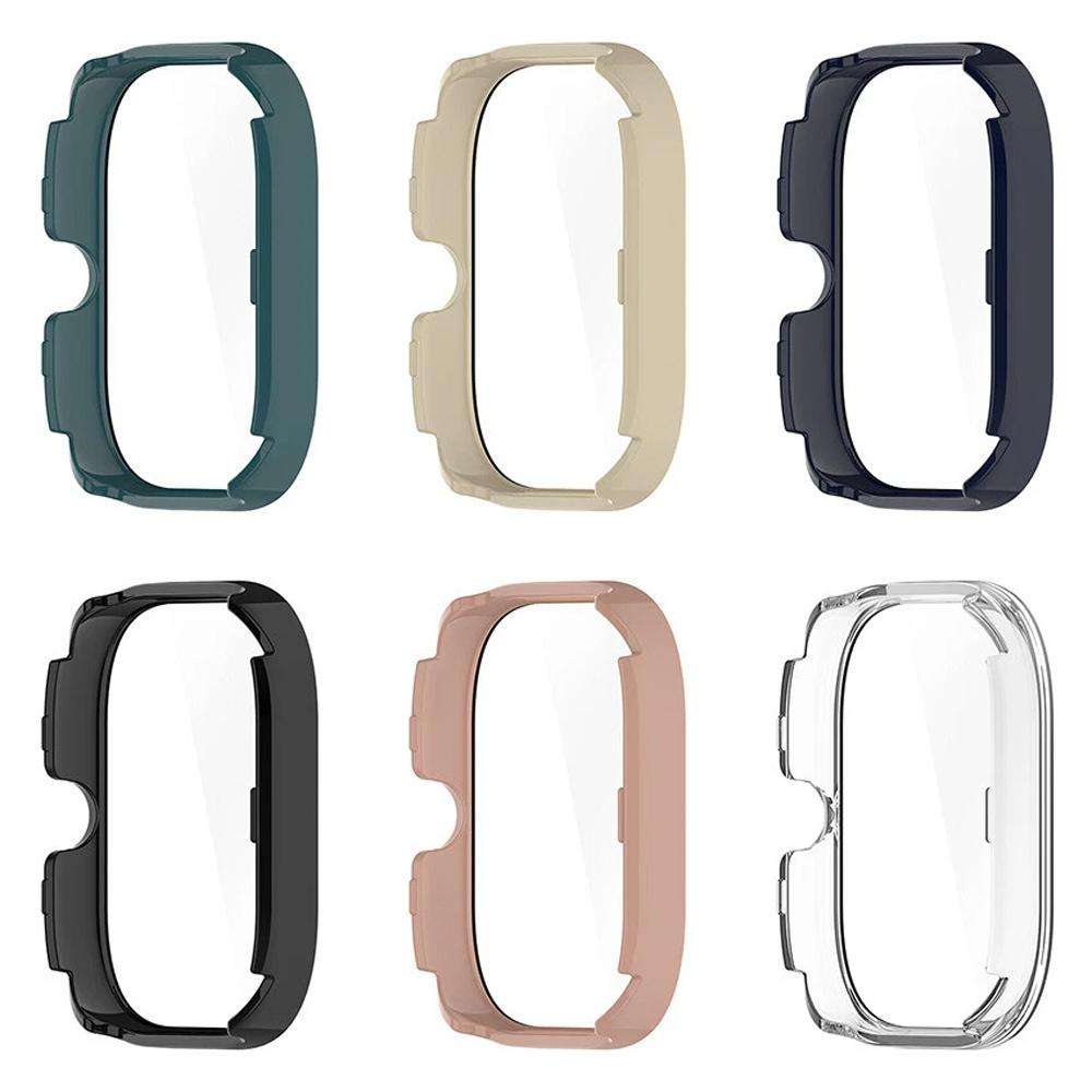 For Redmi Watch 4 xDfind Tempered Film Integrated PC Watch Protective Cover(Black)