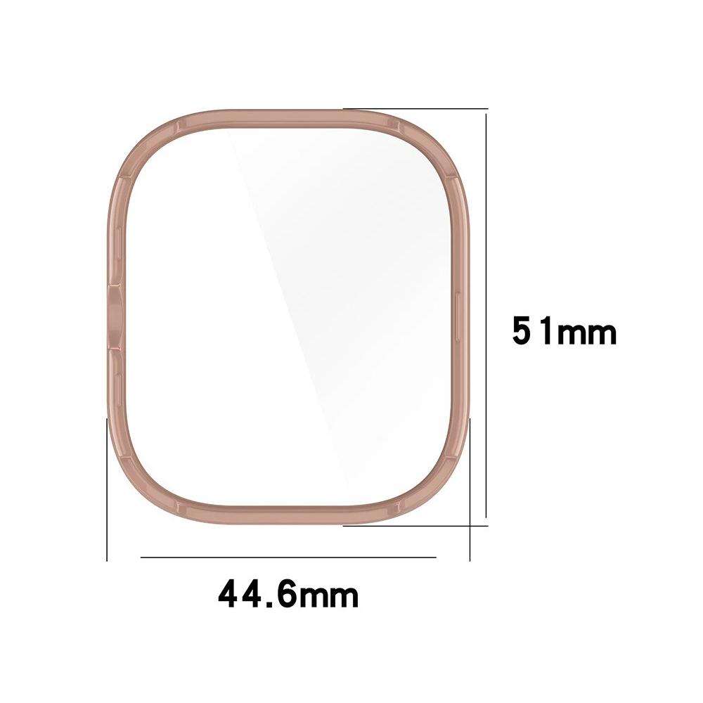 For Redmi Watch 4 xDfind Tempered Film Integrated PC Watch Protective Cover(Black)