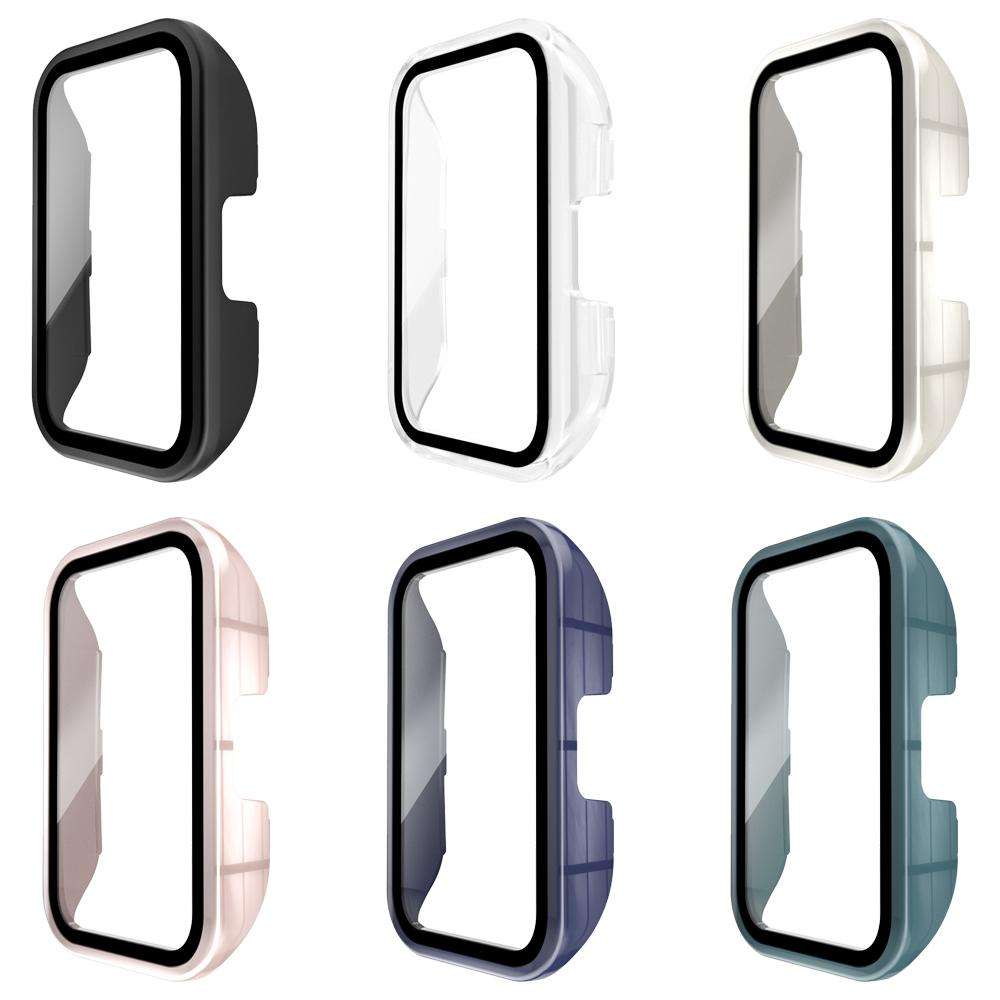 For Huawei Band 10 / 9 / 8 xDfind Tempered Film Integrated PC Watch Protec ... (Pine Needle Green)