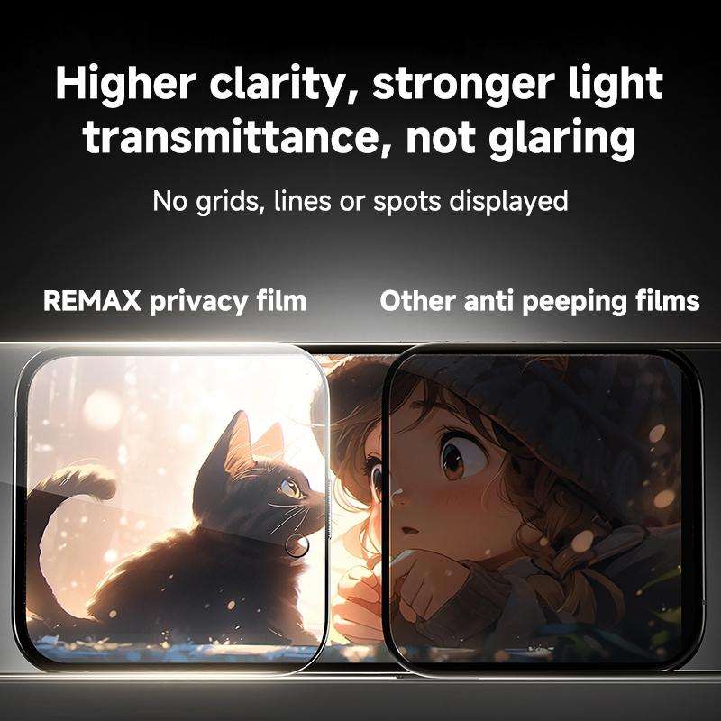 For iPhone 16 Pro Max REMAX Future Ultra-Soft Series WL-03 Privacy Tempered Glass Film