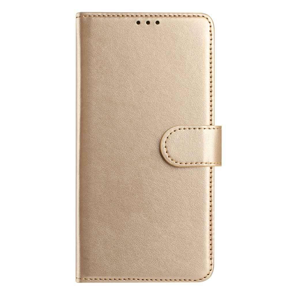 For Samsung Galaxy S20 FE Lambskin 8-card Slot Leather Phone Case(Gold)
