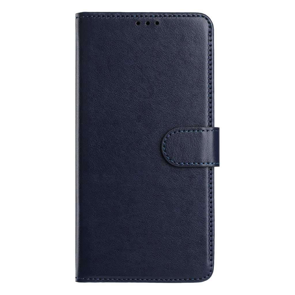 For Samsung Galaxy S20 FE Lambskin 8-card Slot Leather Phone Case(Dark Blue)