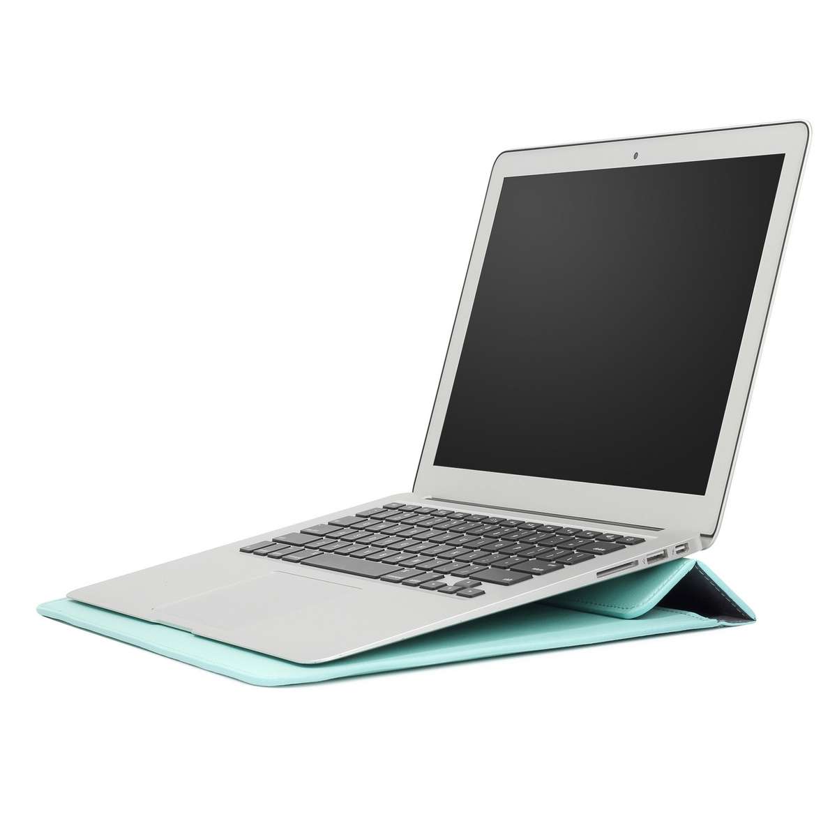 PU Leather Ultra-thin Envelope Bag Laptop Bag for MacBook Air / Pro 11 inch, with ... (Mint Green)