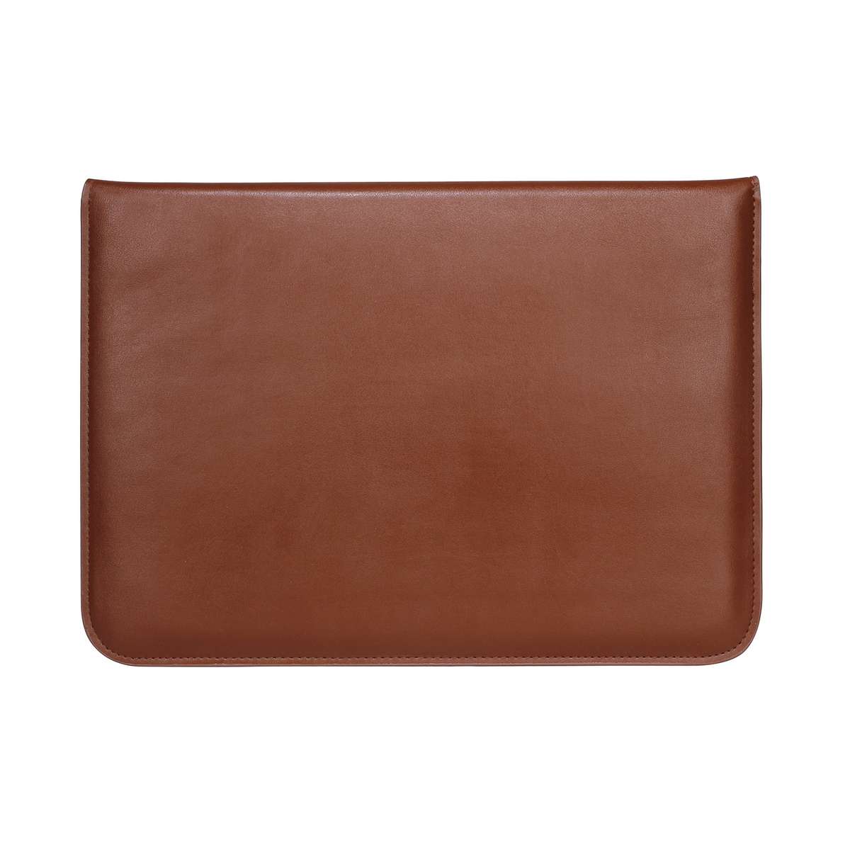 PU Leather Ultra-thin Envelope Bag Laptop Bag for MacBook Air / Pro 11 inch, with Stan ... (Brown)