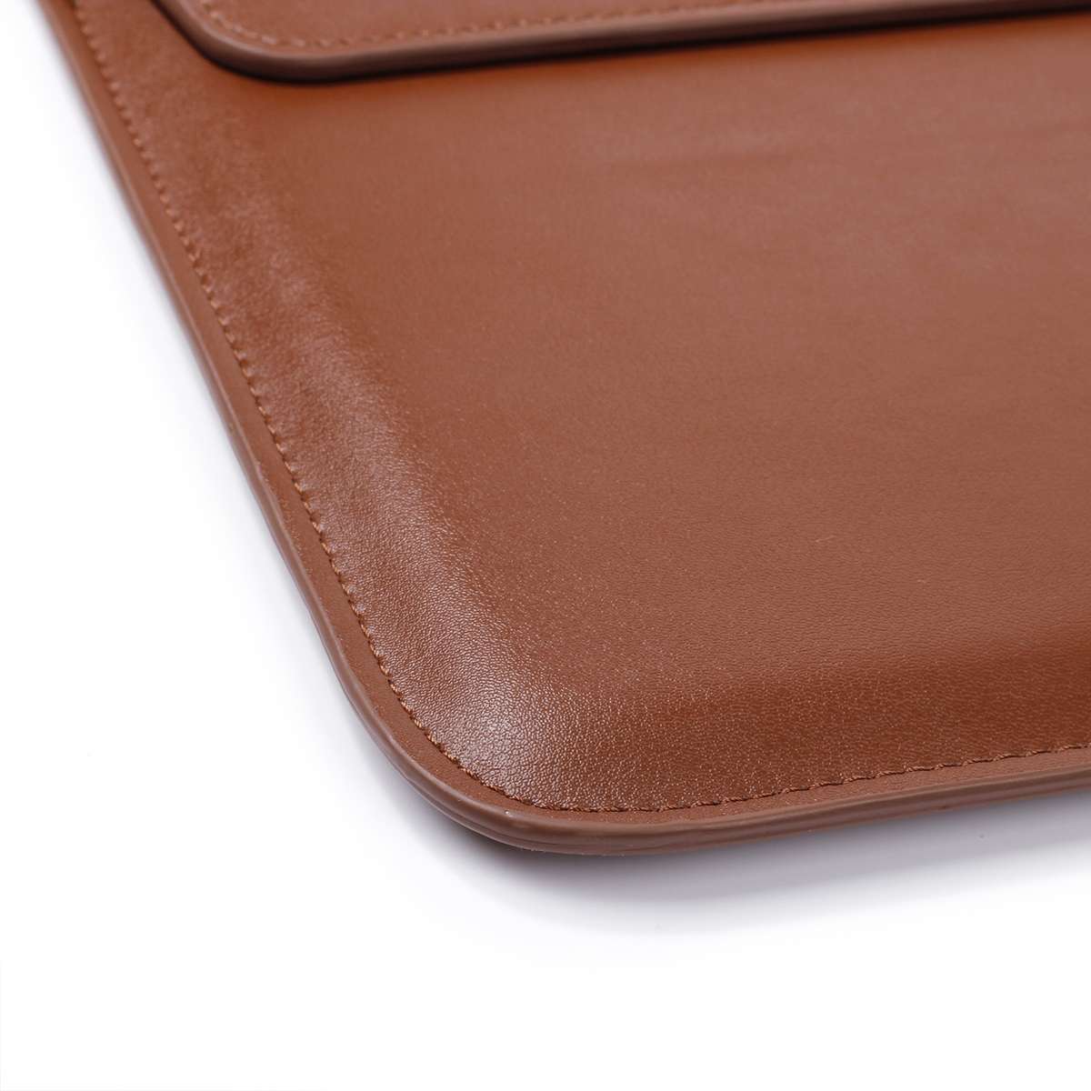 PU Leather Ultra-thin Envelope Bag Laptop Bag for MacBook Air / Pro 11 inch, with Stan ... (White)