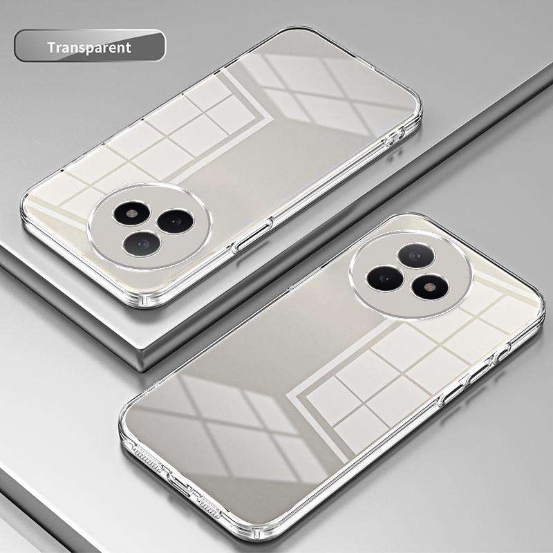 For Redmi K80 Ultra Transparent Plating Fine Hole Phone Case(Transparent)