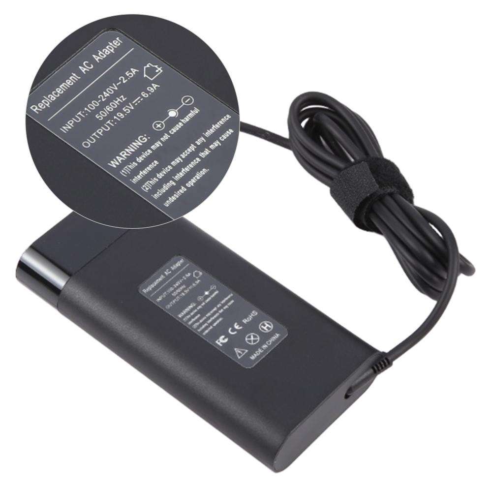 135W 19.5V 6.9A Power Adapter with DC 4.5x3.0mm Port For HP, Plug:US Plug