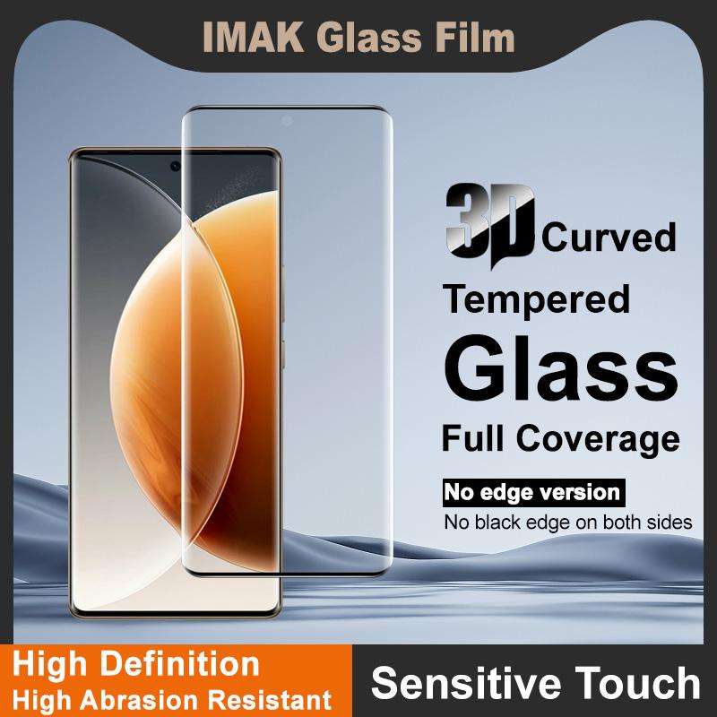 For Tecno Spark 20 Pro+ imak No Edge Version 3D Curved Full Screen Tempered Glass Film