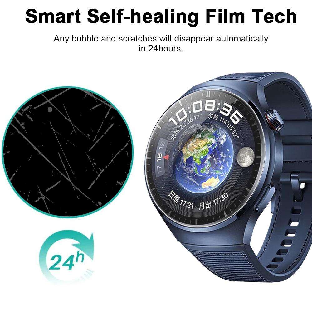 For Huawei Watch 4 Pro 5pcs xDfind Soft Hydrogel Film Full Cover Watch Front Protector