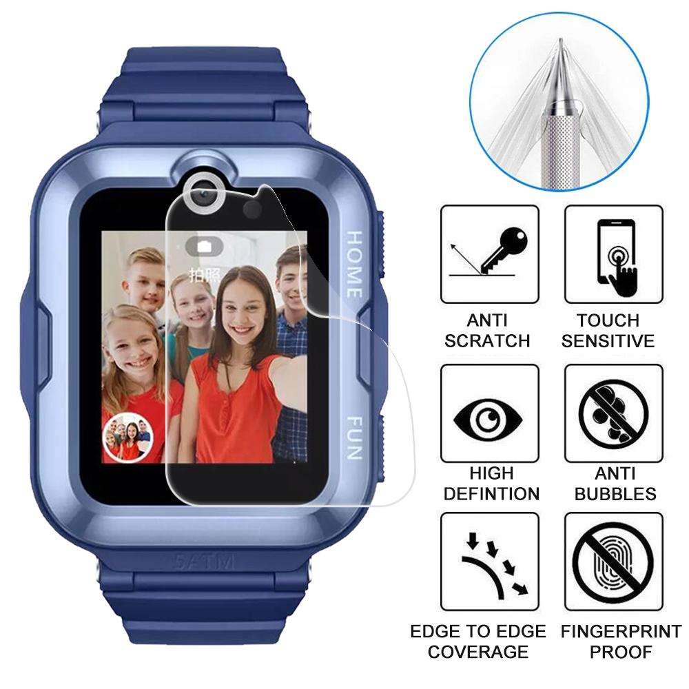 For Huawei Watch Kids 4 Pro 5pcs xDfind Soft Hydrogel Film Full Cover Watch Front Protector