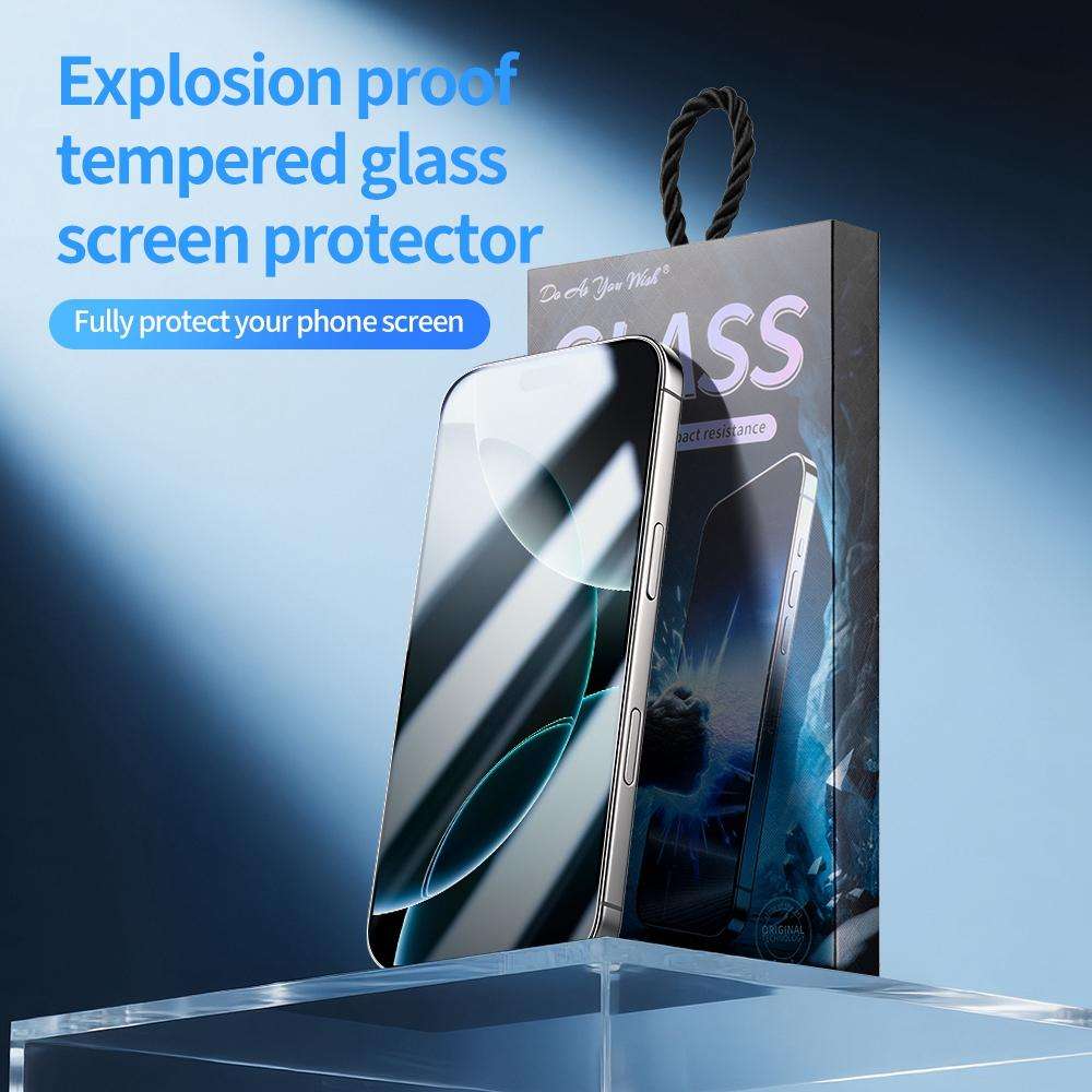 For iPhone 17 Pro Max Do As You Wish HD Tempered Glass Film(Transparent)
