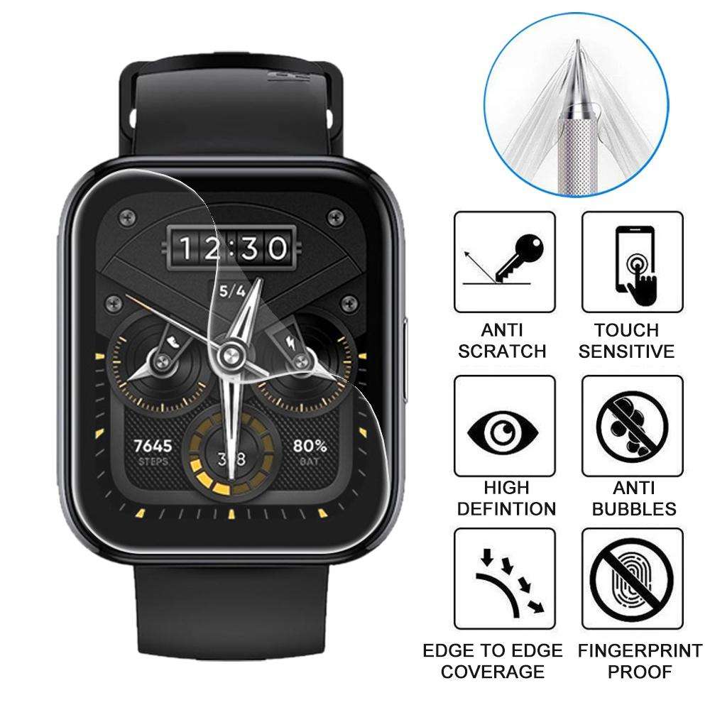 For Realme Watch 2 Pro 5pcs xDfind Soft Hydrogel Film Full Cover Watch Front Protector