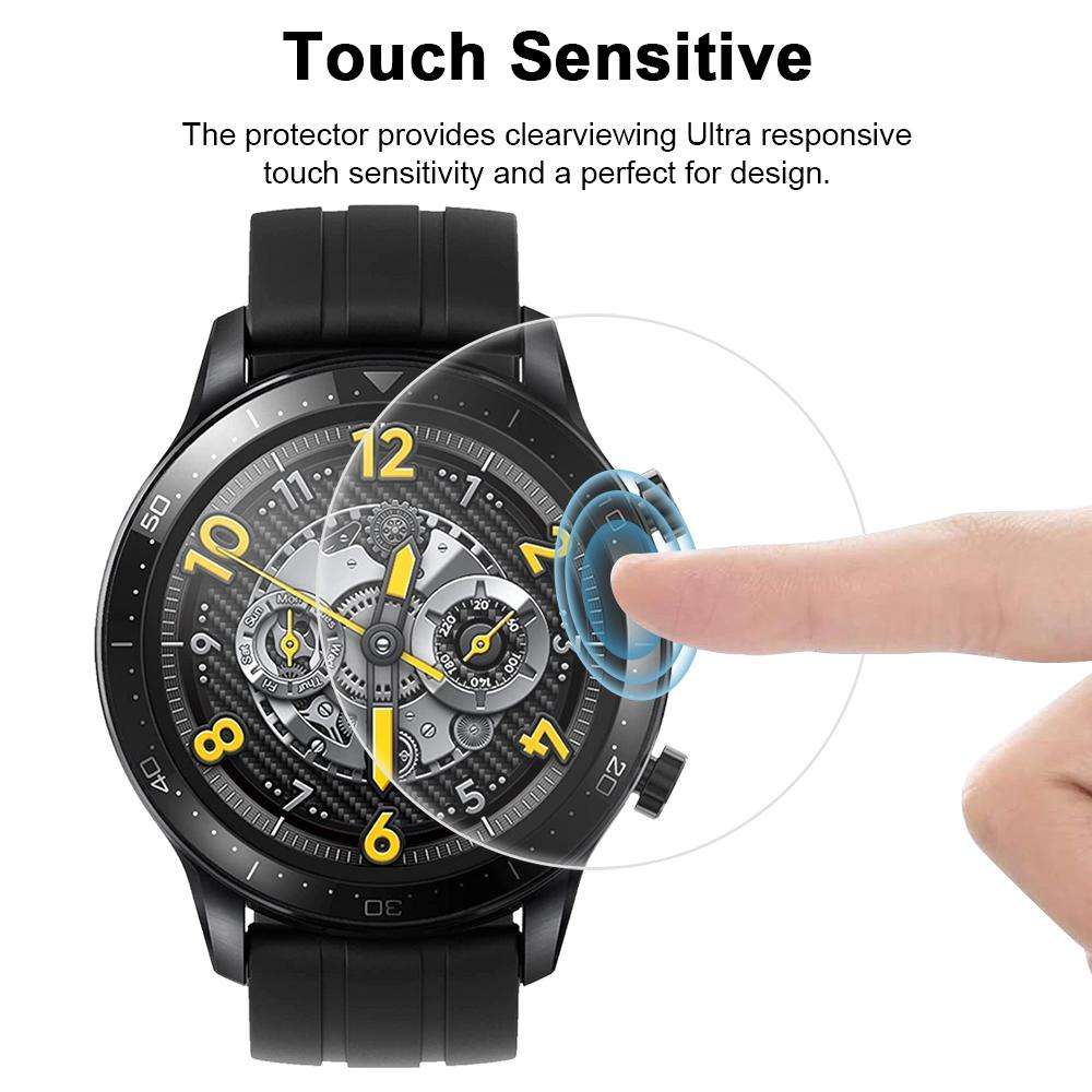 For Realme Watch S Pro 5pcs xDfind Soft Hydrogel Film Full Cover Watch Front Protector