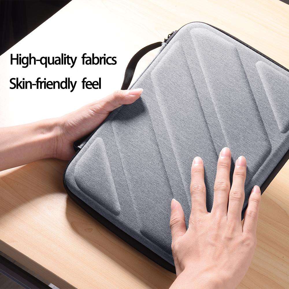 For 7-11 inch Portable Tablet Storage Bag Tablet Handbag(Grey)