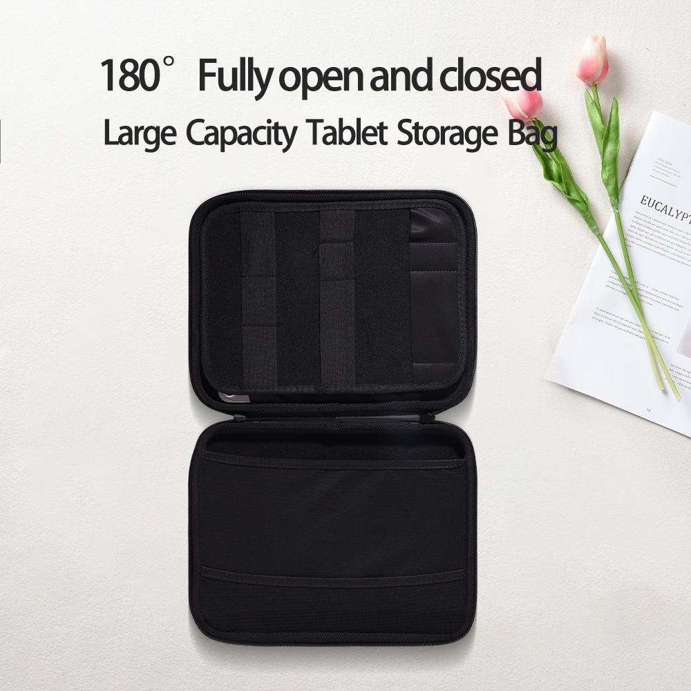For 7-11 inch Portable Tablet Storage Bag Tablet Handbag(Grey)