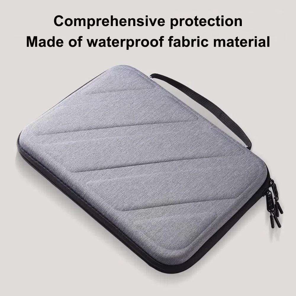 For 7-11 inch Portable Tablet Storage Bag Tablet Handbag(Grey)