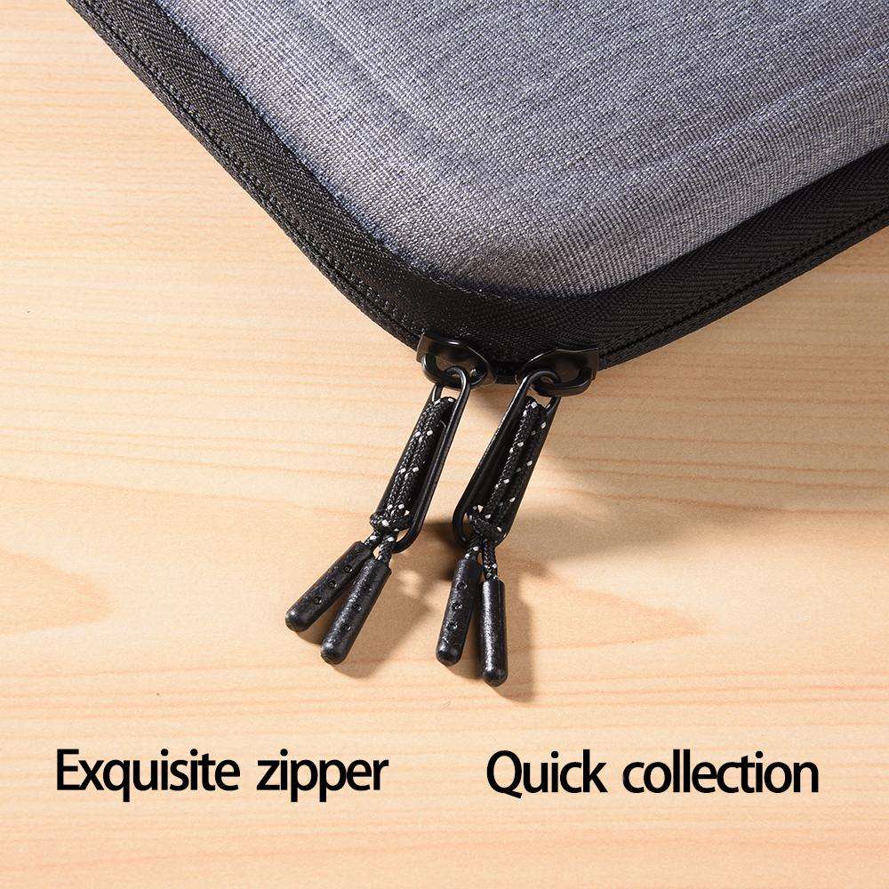 For 7-11 inch Portable Tablet Storage Bag Tablet Handbag(Grey)