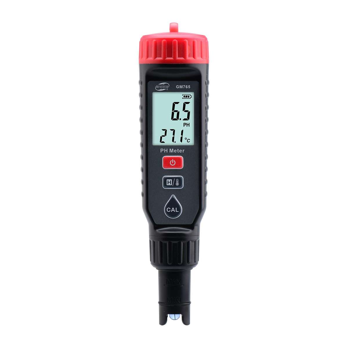 BENETECH GM765 Standard Screen Pen-Type PH Tester