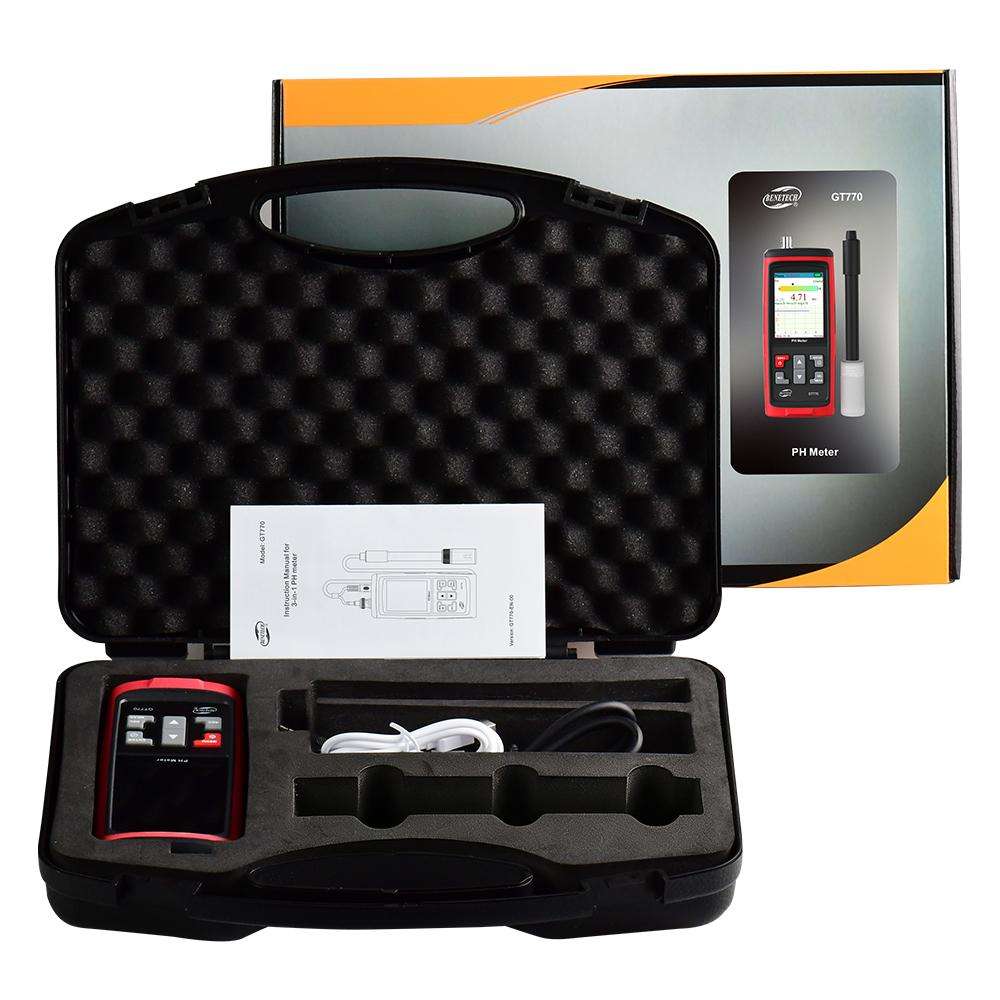 BENETECH GT770 Split 3 in 1 Portable PH Meter
