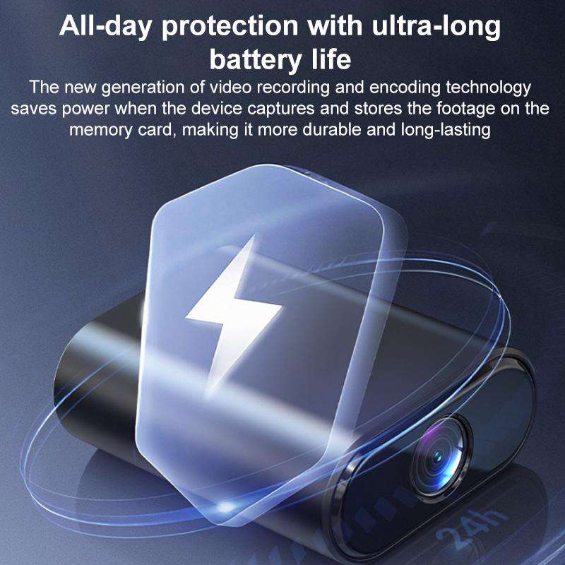 X7 HD Infrared Night Vision Mini Smart WiFi Camera Motion Detection Monitor(Black)